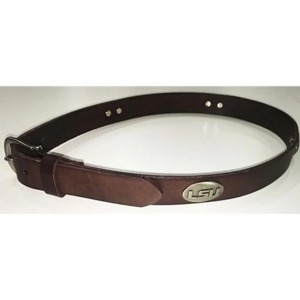 Lsu Team Logo Concho Belt (Brown)