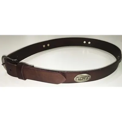 Lsu Team Logo Concho Belt (Brown)