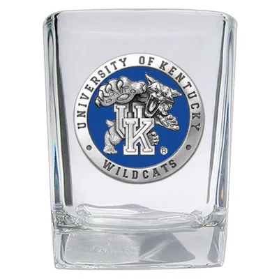  Cats | Kentucky Heritage Pewter Ky/Wildcat Square Shot Glass | Alumni Hall