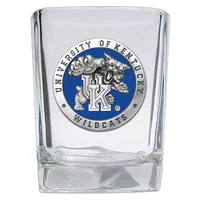  Cats | Kentucky Heritage Pewter Ky/Wildcat Square Shot Glass | Alumni Hall