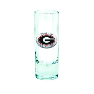  Dawgs | Georgia Heritage Pewter Clear Cordial Glass | Alumni Hall