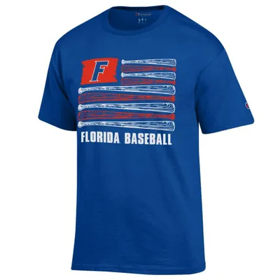 Florida Champion Men's Baseball Flag Tee