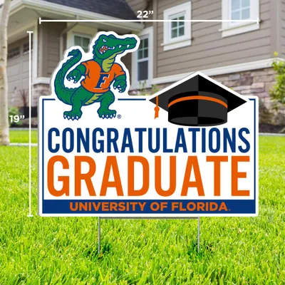  Gators | Florida Congratulations Graduate Lawn Sign | Alumni Hall