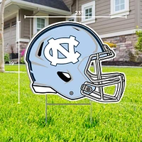 UNC HELMET LOGO LAWN SIGN