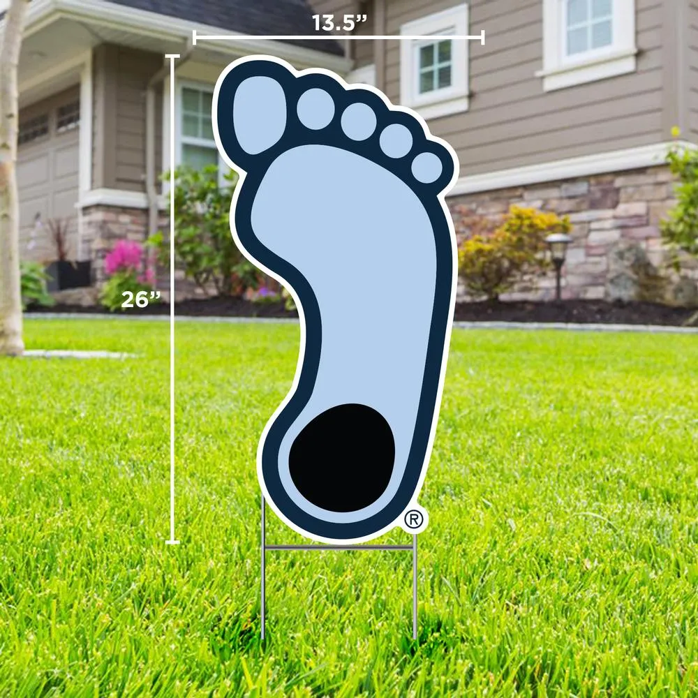 UNC Heel Logo Lawn Sign