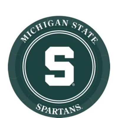  Spartans | Michigan State 7  Plate 8 Pack | Alumni Hall