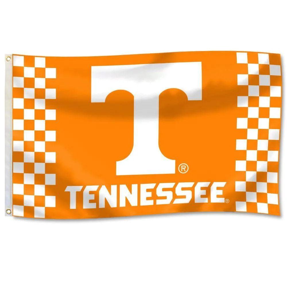  Vols | Tennessee 3 ' X 5 ' Checkered House Flag | Alumni Hall