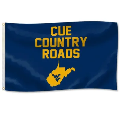  Wvu | West Virginia 3 ' X 5 ' Cue Country Roads House Flag | Alumni Hall