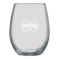  Bulldogs | Mississippi State 15oz Boulder Stemless Glass | Alumni Hall