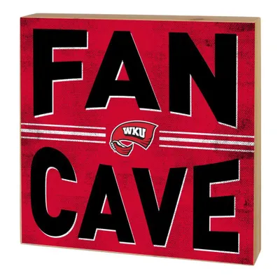  Wku | Western Kentucky 5 X 5  Fan Cave Block | Alumni Hall