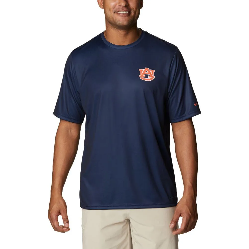 Aub | Auburn Columbia Terminal Tackle Short Sleeve Tee Alumni Hall