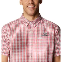 Dawgs | Georgia Columbia Rapid Rivers Short Sleeve Buttonup Shirt Alumni Hall