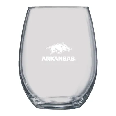  Razorbacks | Arkansas 15oz Boulder Stemless Glass | Alumni Hall