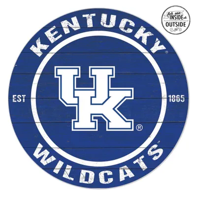  Cats | Kentucky 20 X 20  Circle Logo Sign | Alumni Hall