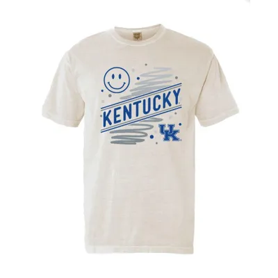 Cats | Kentucky Summit Smiley Marker Comfort Colors Short Sleeve Tee Alumni Hall