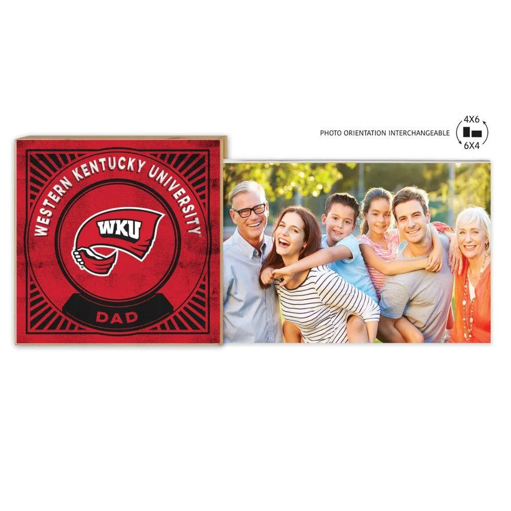  Wku | Western Kentucky 5 X 10.5  Proud Dad Floating Frame | Alumni Hall