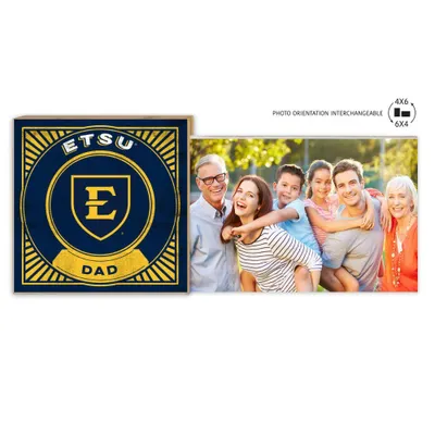  Bucs | Etsu 5 X 10.5  Proud Dad Floating Frame | Alumni Hall