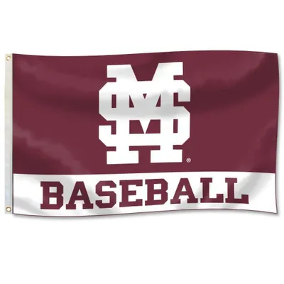  Bulldogs | Mississippi State 3 ' X 5 ' Ms Baseball House Flag | Alumni Hall