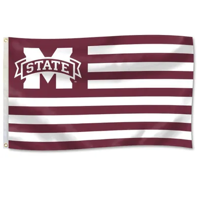  Bulldogs | Mississippi State 3 ' X 5 ' Americana House Flag | Alumni Hall