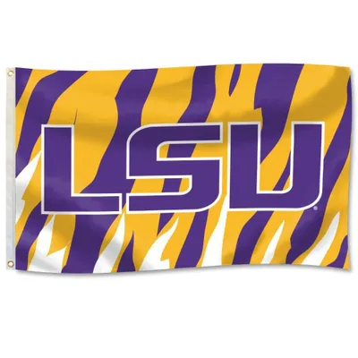  Lsu | Lsu 3 ' X 5 ' Tiger Stripes House Flag | Alumni Hall