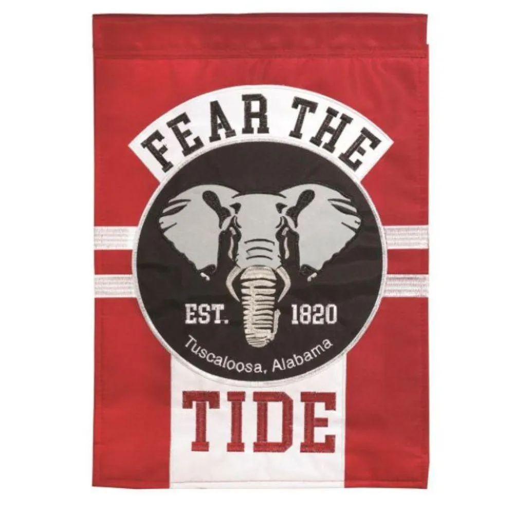 Alabama Crimson Tide State of Alabama Roll Tide Large Outdoor Banner Flag