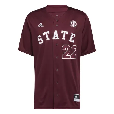 adidas Men's Texas A&M University Pinstripe Replica Baseball