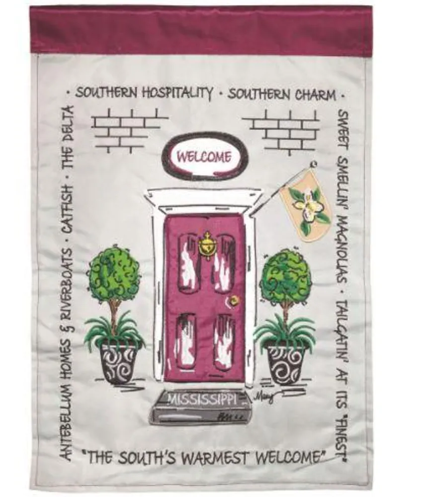  Ahs | Dickson Mississippi State Door 13  X 18  Garden Flag | Alumni Hall