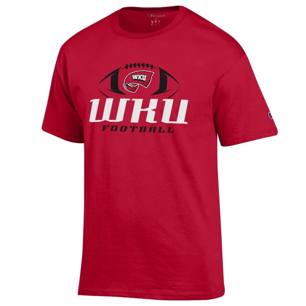 Wku | Western Kentucky Champion Football Wordmark Tee Alumni Hall