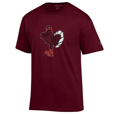 Virginia Tech Champion Giant Hokie Logo Tee