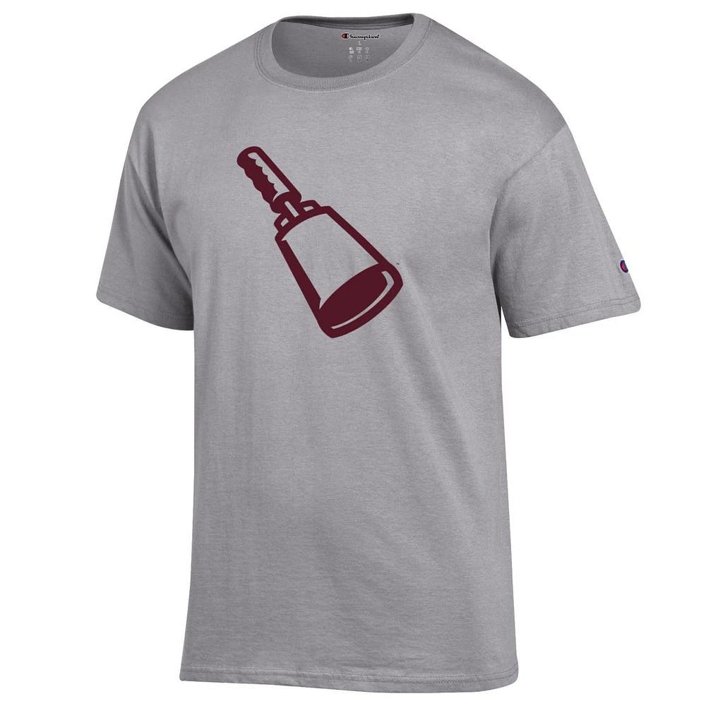 Mississippi State Champion Giant Cowbell Logo Tee