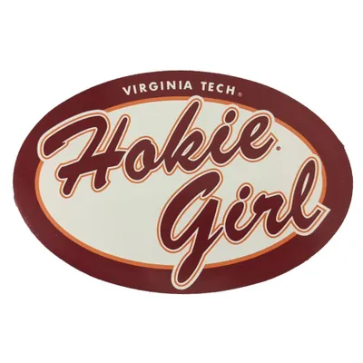  Vt | Virginia Tech Hokie Girl Magnet | Alumni Hall