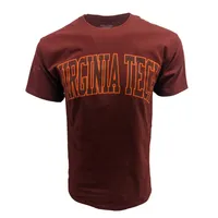 Vt | Virginia Tech Champion Tonal Arch T- Shirt Alumni Hall