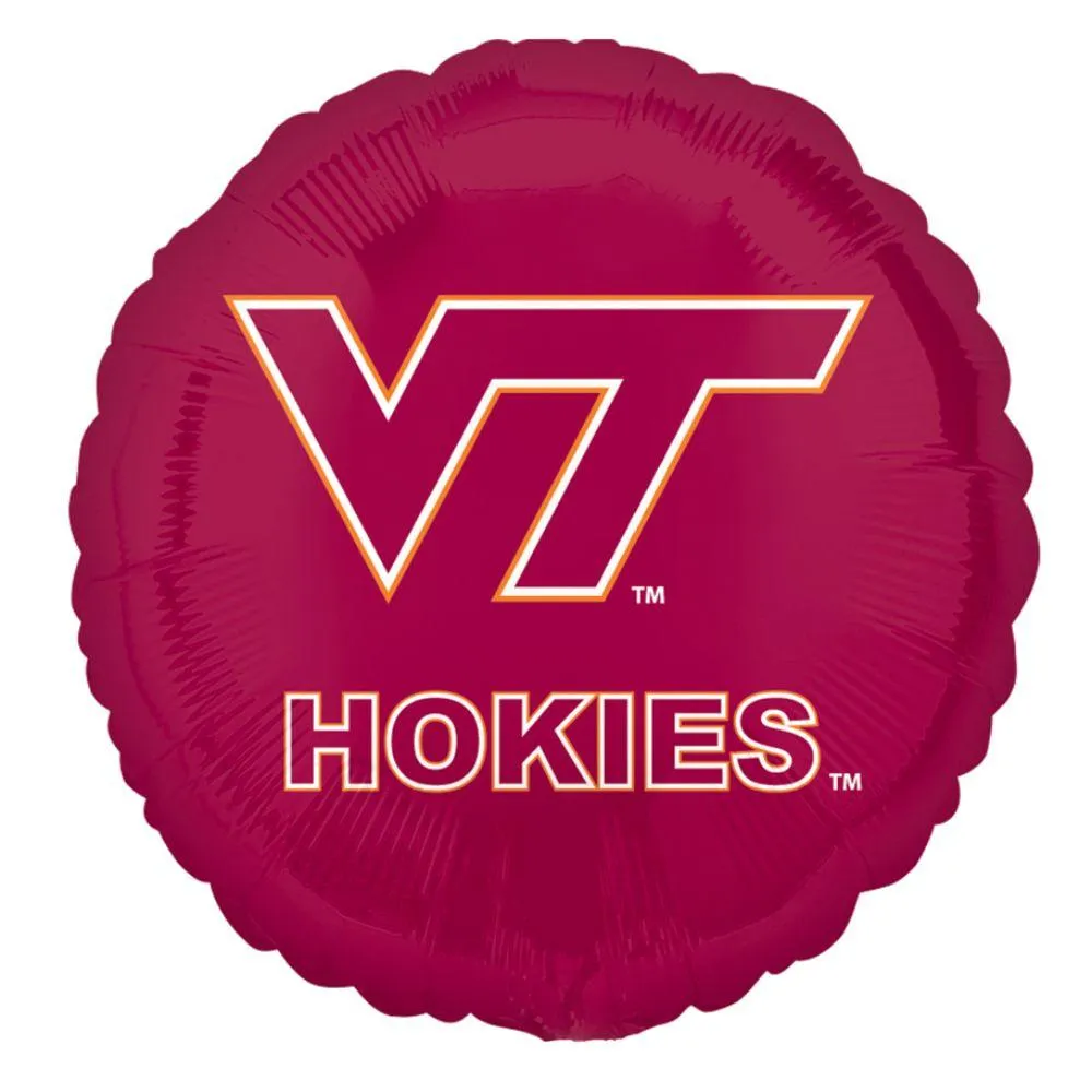 Virginia Tech Foil Balloon