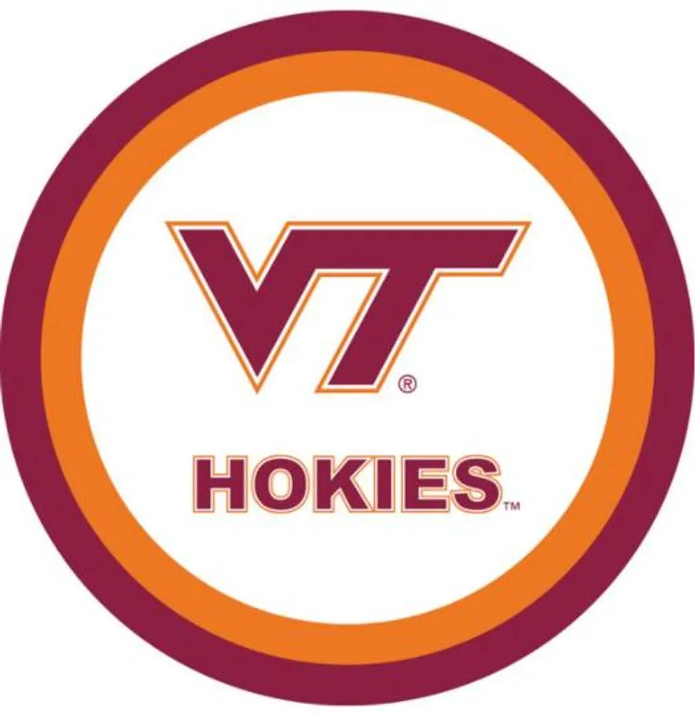  Vt | Virginia Tech 7  Paper Plate (12 Pk) | Alumni Hall