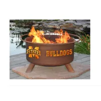 Mississippi State Patina Fire Pit