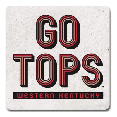  Wku | Western Kentucky Gameday Stripes Coaster | Alumni Hall