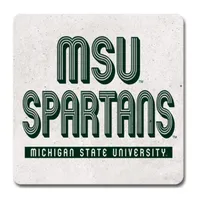  Spartans | Michigan State Gameday Stripes Coaster | Alumni Hall