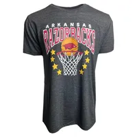 Razorbacks | Arkansas Vault Basketball Stars Short Sleeve Tee Alumni Hall