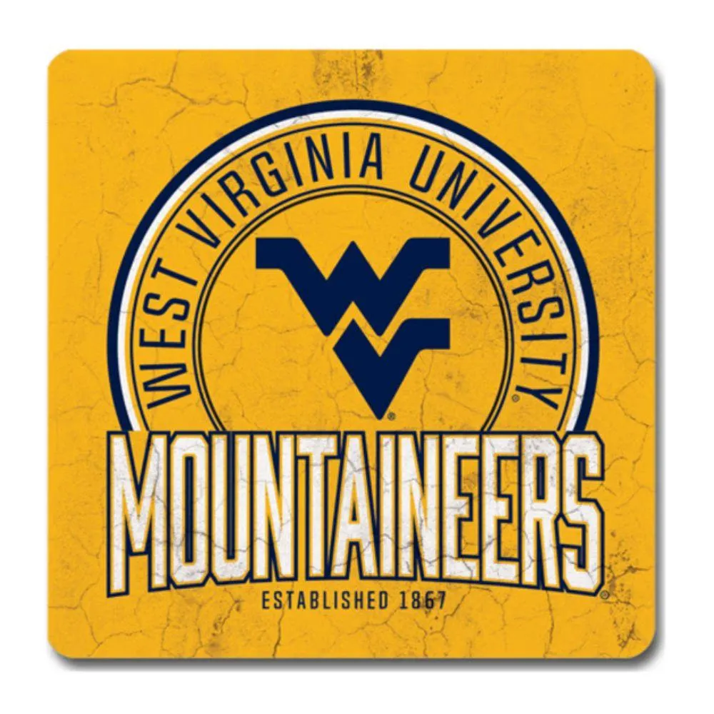  Wvu | West Virginia Heavy Favorites Coaster | Alumni Hall