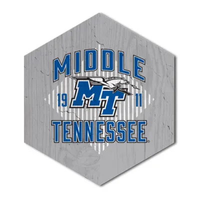  Mtsu | Mtsu Hexagon Magnet | Alumni Hall