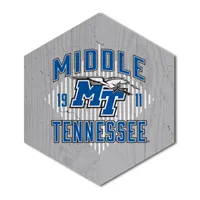  Mtsu | Mtsu Hexagon Magnet | Alumni Hall