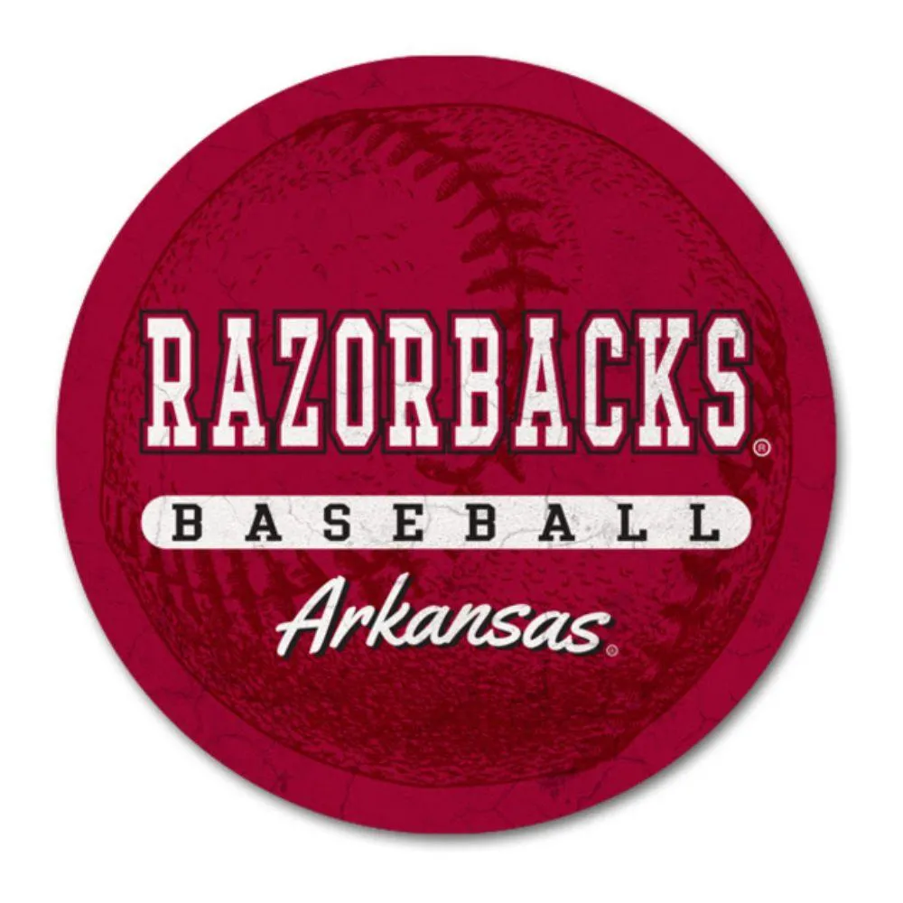  Razorbacks | Arkansas Knockout Circle Coaster | Alumni Hall