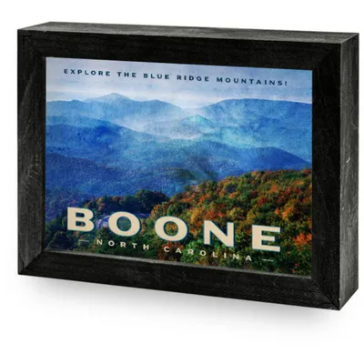  Ahs | Boone 7  X 9  Postcard Wood Box Art | Alumni Hall