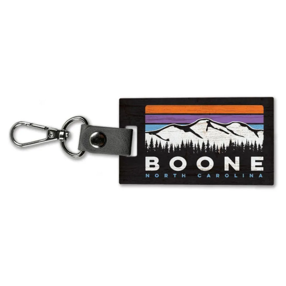  Ahs | Boone 2  X 6  Ranger Snap Wood Keychain | Alumni Hall