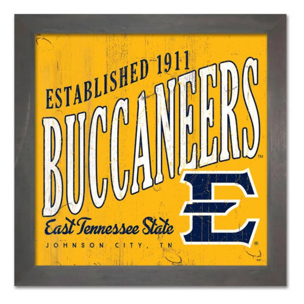 Bucs | Etsu 4 Let's Go Bucs Decal | Alumni Hall