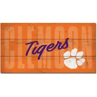  Clemson | Clemson 11  X 20  Weathered Mechanic Plank Sign | Alumni Hall