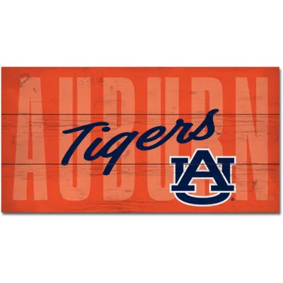  Aub | Auburn 11  X 20  Weathered Mechanic Plank Sign | Alumni Hall