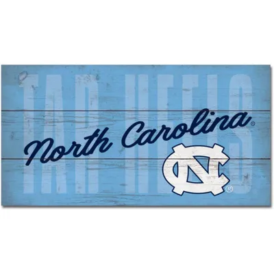  Unc | Unc 11  X 20  Weathered Mechanic Plank Sign | Alumni Hall