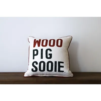  Razorbacks | Arkansas Woo Pig Sooie Pillow | Alumni Hall