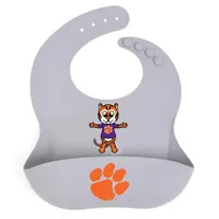 Clemson Pascots Silicone Tiger Bib